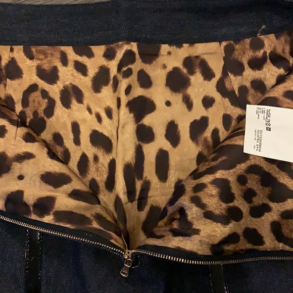 Dolce and Gabbana Mini Skirt Denim - Picture 4 of 7